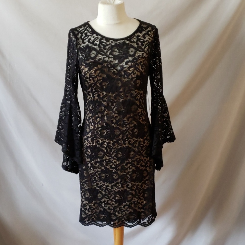 New Black lace dress